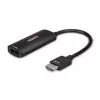 Lindy HDMI 8K60 į DisplayPort 1.4 keitiklis, 0.157 m, HDMI A tipas (standartinis), DisplayPort, Kištukas, Lizdas, Tiesus