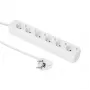 Microconnect GRU0063WA ilginimo laidas 3 m 6 lizdų baltas