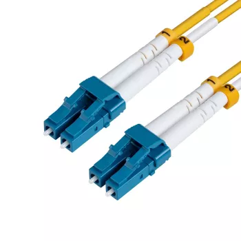 Šviesolaidinis jungiamasis kabelis MicroConnect FIB441006 OS2 6 m LC–LC geltonas