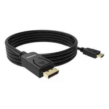 Vaizdo kabelio adapteris VISION TC 2MDPHDMI8K/BL — 2 m DisplayPort į HDMI, 6 mm, Juoda