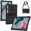 Dėklas planšetei eSTUFF, skirtas Lenovo Tab P11 Pro, polikarbonatas, 29,2 cm (11,5 colio) ekranui, 2 stovėjimo režimai, juodas