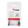 Equip 147945 USB-A į 3.5 mm garso adapteris, 0.15 m, juodas