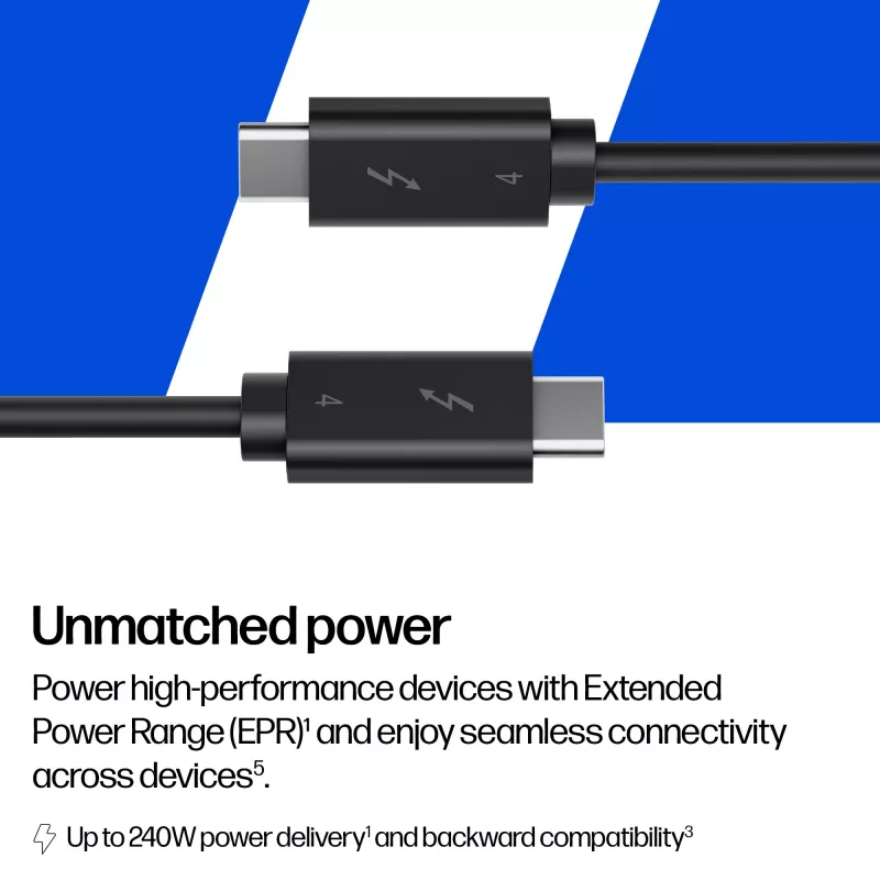 HP 240W Thunderbolt 4 laidas
