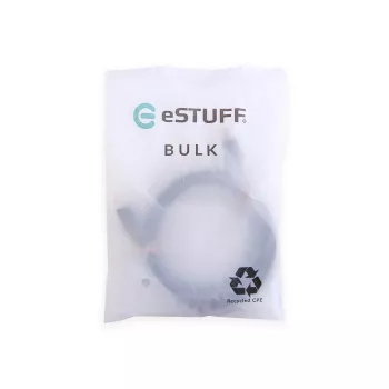 eSTUFF ES604280-BULK USB 2.0 laidas USB C 2 m juodas