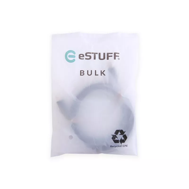 eSTUFF ES604280-BULK USB 2.0 laidas USB C 2 m juodas