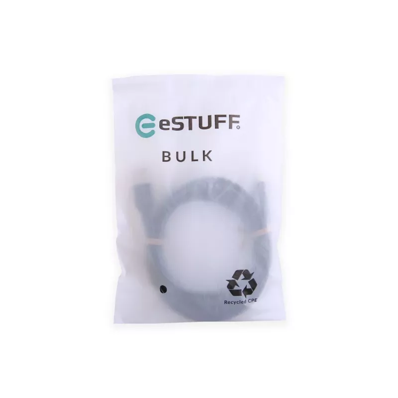 eSTUFF ES605280-BULK USB kabelis USB 2.0 2 m USB C juodas