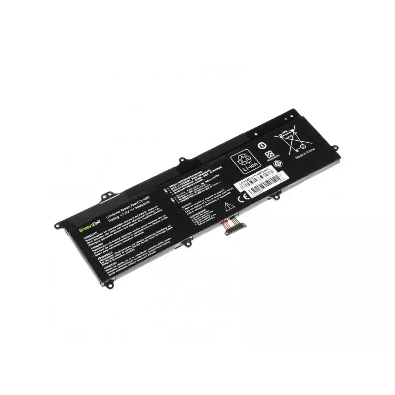 Baterija ASUS nešiojamiesiems kompiuteriams Green Cell AS88 – tinka X201E, F201E, VivoBook F202E, Q200E, S200E, X202E