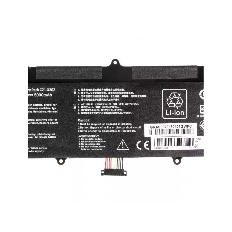 Baterija ASUS nešiojamiesiems kompiuteriams Green Cell AS88 – tinka X201E, F201E, VivoBook F202E, Q200E, S200E, X202E