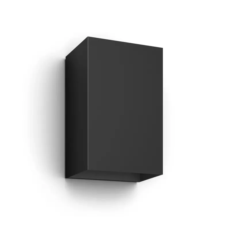Išorinis sieninis šviestuvas Philips Hue White and colour ambience Resonate LED juodas