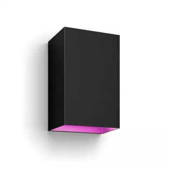 Išorinis sieninis šviestuvas Philips Hue White and colour ambience Resonate LED juodas