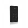 iStorage diskAshur² HDD 5TB juoda spalva | Saugus nešiojamasis kietasis diskas | AES-XTS 256 bitų aparatinės įrangos šifravimas | PIN apsauga | Nuo OS ir platformos nepriklausomas | TAA atitinka | Apsauga nuo brutalių atakų | Atsparus dulkėms ir vandeniui