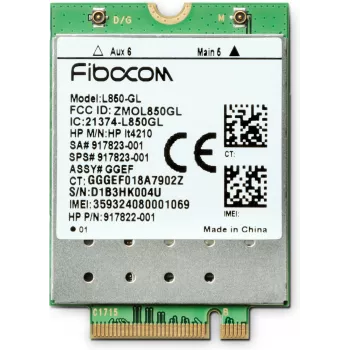 HP XMM™ 7360 LTE-Advance WWAN modulis, 42 mm, 30 mm, 2,3 mm, 6,2 g
