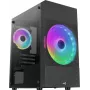 Korpusas Aerocool Atomic Lite Mini Tower juodas