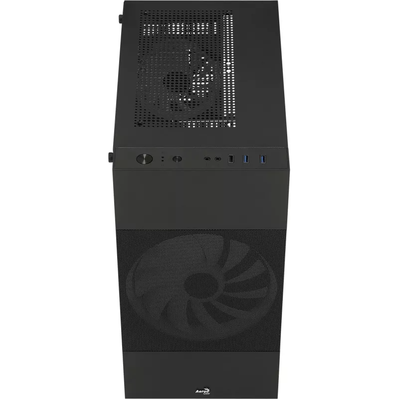 Korpusas Aerocool Atomic Lite Mini Tower juodas