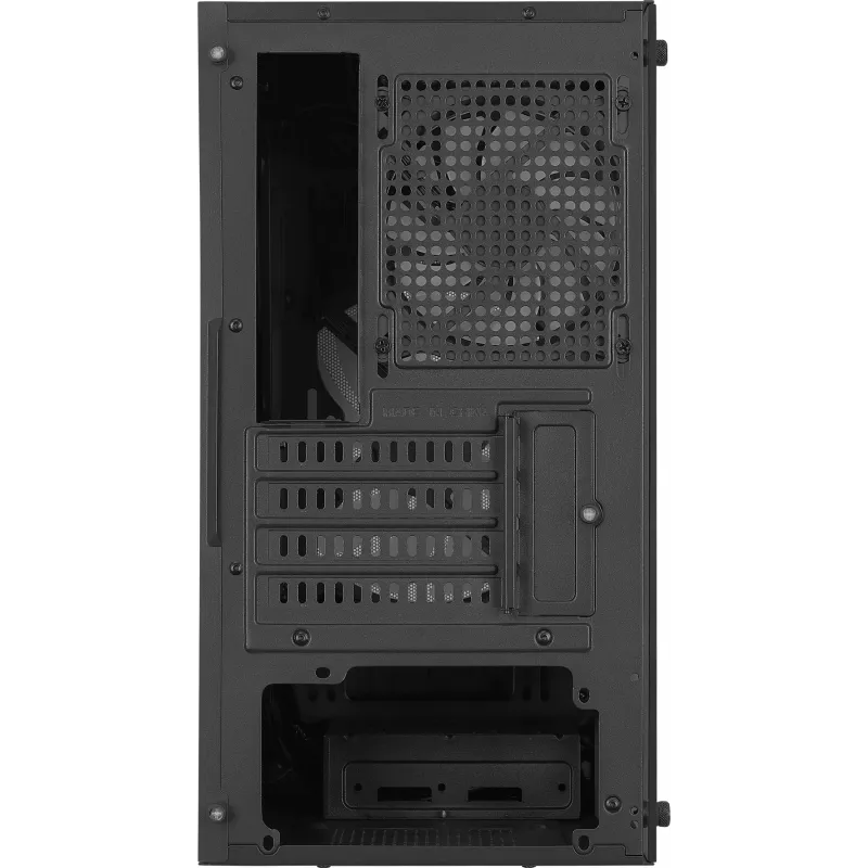 Korpusas Aerocool Atomic Lite Mini Tower juodas