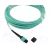 Skaidulinis optinis kabelis BlueOptics 9380014-10M MPO į 4x LC, 10 m, OM3, akvamarinas