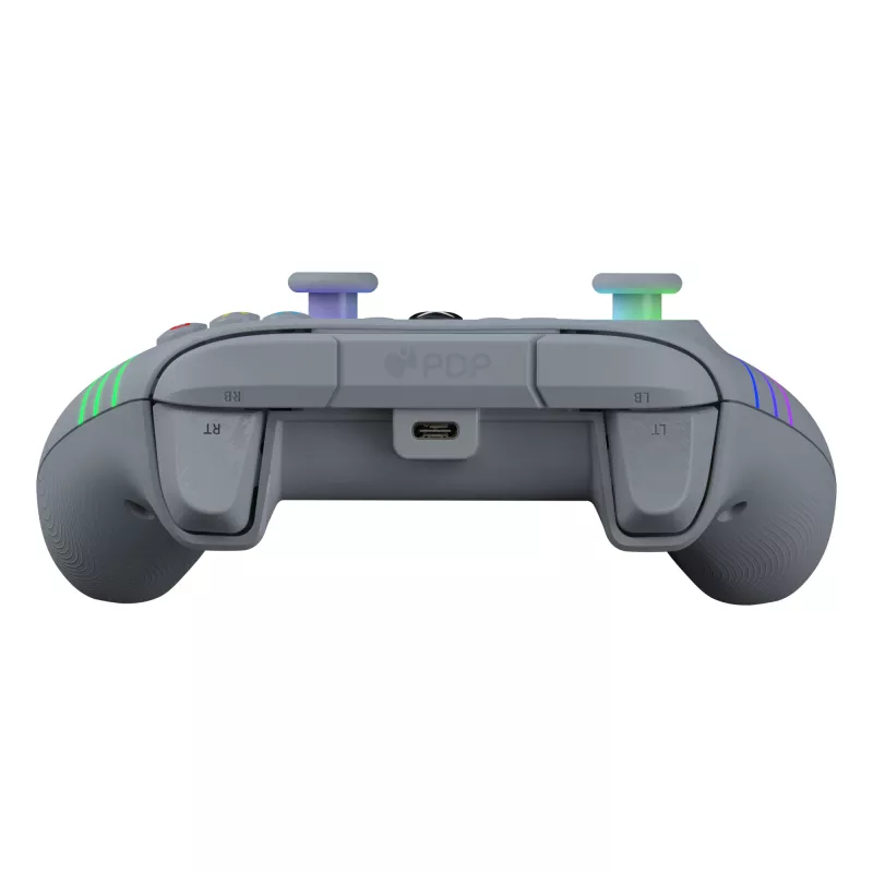PDP Afterglow Wave Grey USB žaidimų pultas analoginis / skaitmeninis PC, Xbox One, Xbox Series S, Xbox Series X