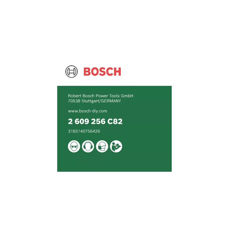 Bosch 2 609 256 C82 diskinis pjūklo diskas 6,5 cm 1 vnt.