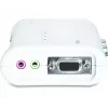 KVM jungiklis Trendnet TK-409K 4 prievadų USB VGA 2048x1536 1.6m mėlynas