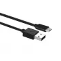 ACT USB 3.2 Gen1 įkrovimo/duomenų kabelis A kištukas - C kištukas 1 metras, nailoninis
