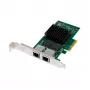 MicroConnect MC-PCIE-I350-T2 vidinė tinklo plokštė PCIe, 2x RJ-45, Gigabit Ethernet