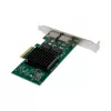 MicroConnect MC-PCIE-I350-T2 vidinė tinklo plokštė PCIe, 2x RJ-45, Gigabit Ethernet