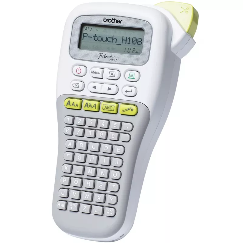 Belaidis etikečių spausdintuvas Brother PT-H108G, terminis perdavimas, TZe