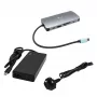 i-tec Metal USB-C Nano Dock HDMI/VGA su LAN ir Universal Charger 77 W rinkinys