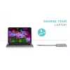 i-tec Metal USB-C Nano Dock HDMI/VGA su LAN ir Universal Charger 77 W rinkinys