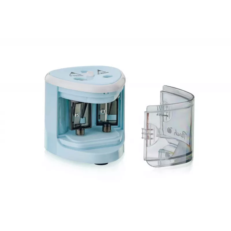 Elektrinis pieštukų galąstuvas Peach PO102, mėlynas, baltas