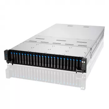 ASUS RS720-E11-RS24U Intel C741 stovo (2U) korpusas juodas, sidabrinis