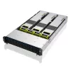 ASUS RS720-E11-RS24U Intel C741 stovo (2U) korpusas juodas, sidabrinis