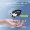Techly ICOC USBC-RJ45 tinklo kabelis, USB Type-C – RJ-45, 0.144 m, juodas