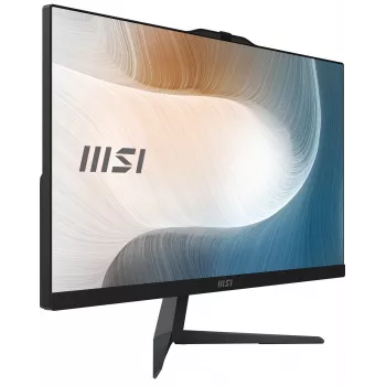 MSI Modern AM242 12M-1629XDE „Viskas viename“ kompiuteris, Intel® Core™ i3-1215U, 60,5 cm (23,8 colių) Full HD IPS, 8 GB DDR4, 256 GB SSD, Wi-Fi 6E, juodas