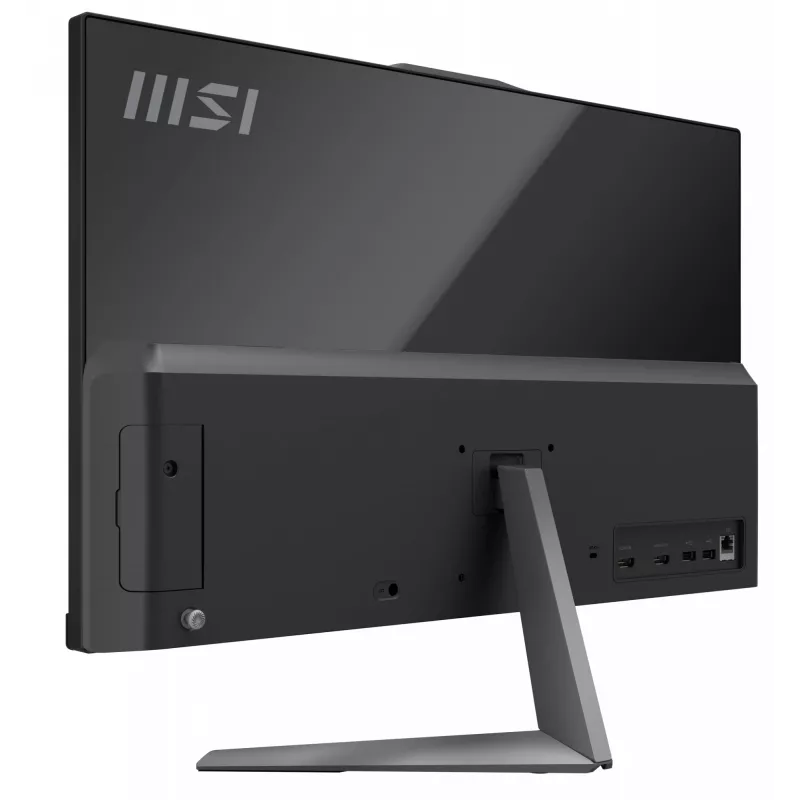 MSI Modern AM242 12M-1629XDE „Viskas viename“ kompiuteris, Intel® Core™ i3-1215U, 60,5 cm (23,8 colių) Full HD IPS, 8 GB DDR4, 256 GB SSD, Wi-Fi 6E, juodas