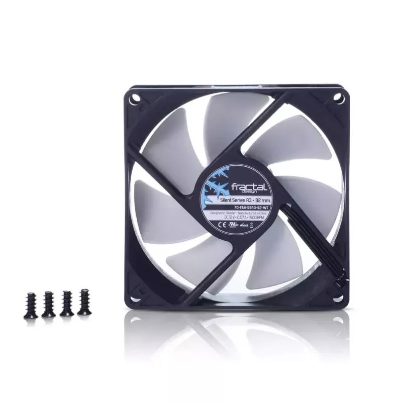 Ventiliatorius Fractal Design Silent Series R3 92 mm