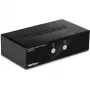 KVM jungiklis Trendnet TK-241DP, juodas, DisplayPort, USB, 2 kompiuteriai