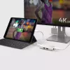 USB Type-C kelių prievadų adapteris j5create JCA374-N 60W 4K