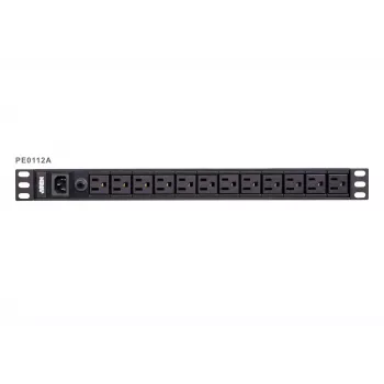 ATEN PE0112G-AT-G 1U 10A 12 lizdų C13 pagrindinis PDU