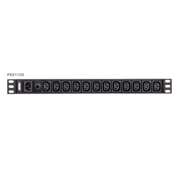 ATEN PE0112G-AT-G 1U 10A 12 lizdų C13 pagrindinis PDU