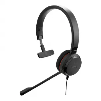 Jabra Evolve 30 II Mono UC USB-C, laidinė ausinė, biuro/skambučių centrui, 150 - 7000 Hz, 142 g, juoda
