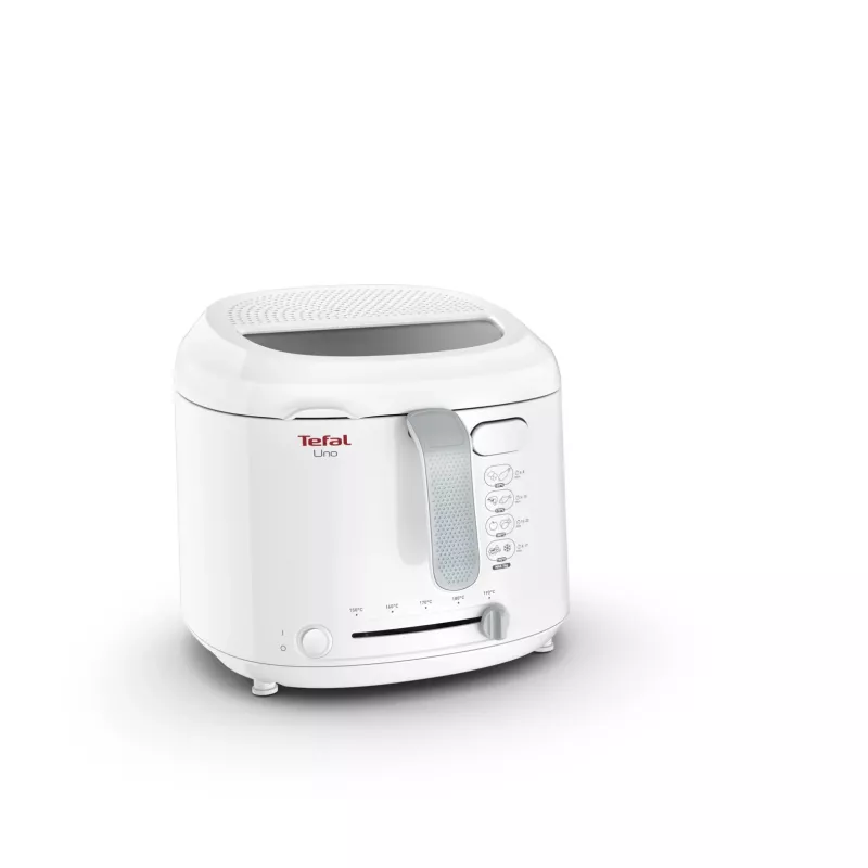 Gruzdintuvė Tefal Uno FF203130, vieno krepšelio, 1,8 L, 1600 W, balta