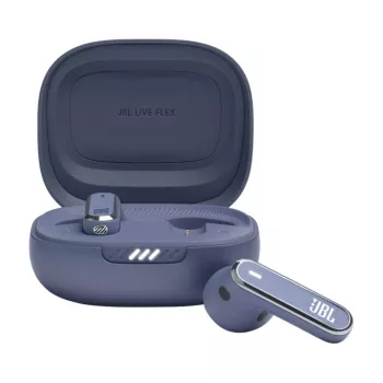 JBL LIVE FLEX Ausinės Belaidės Skambučiams/Muzikai Bluetooth Mėlynos