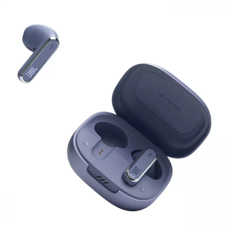 JBL LIVE FLEX Ausinės Belaidės Skambučiams/Muzikai Bluetooth Mėlynos