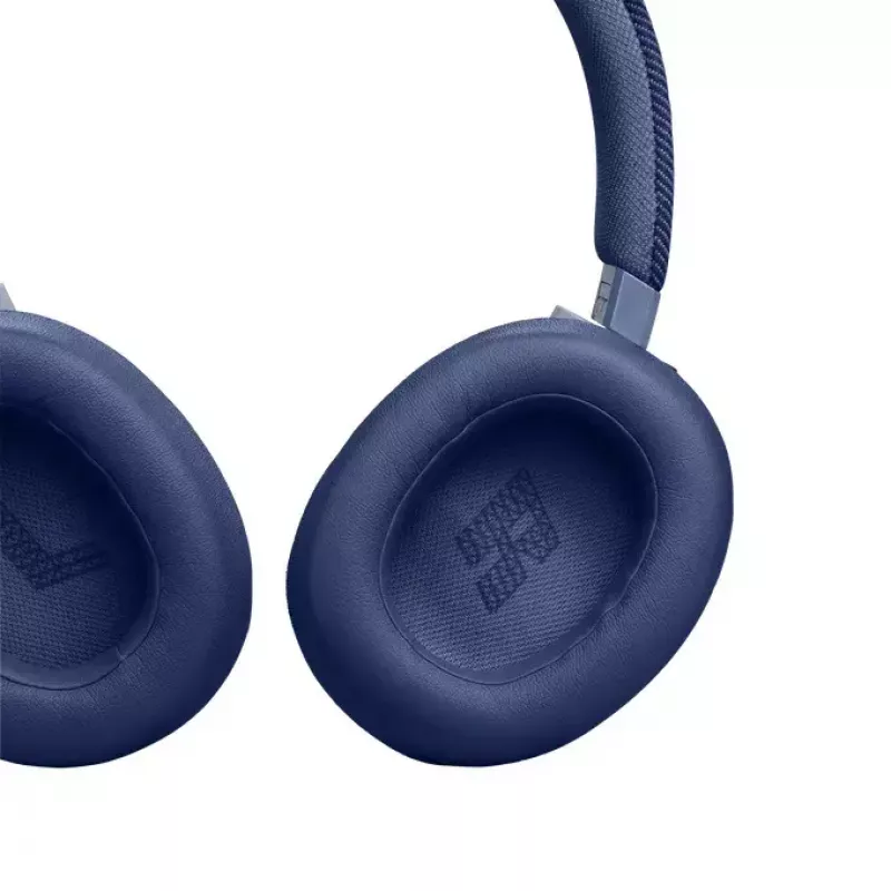 JBL Live 770NC belaidės ausinės su ausų lankeliu, skambučiams ir muzikai, mėlyna
