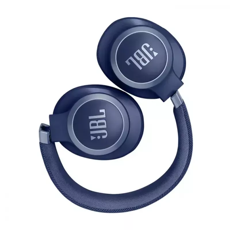 JBL Live 770NC belaidės ausinės su ausų lankeliu, skambučiams ir muzikai, mėlyna