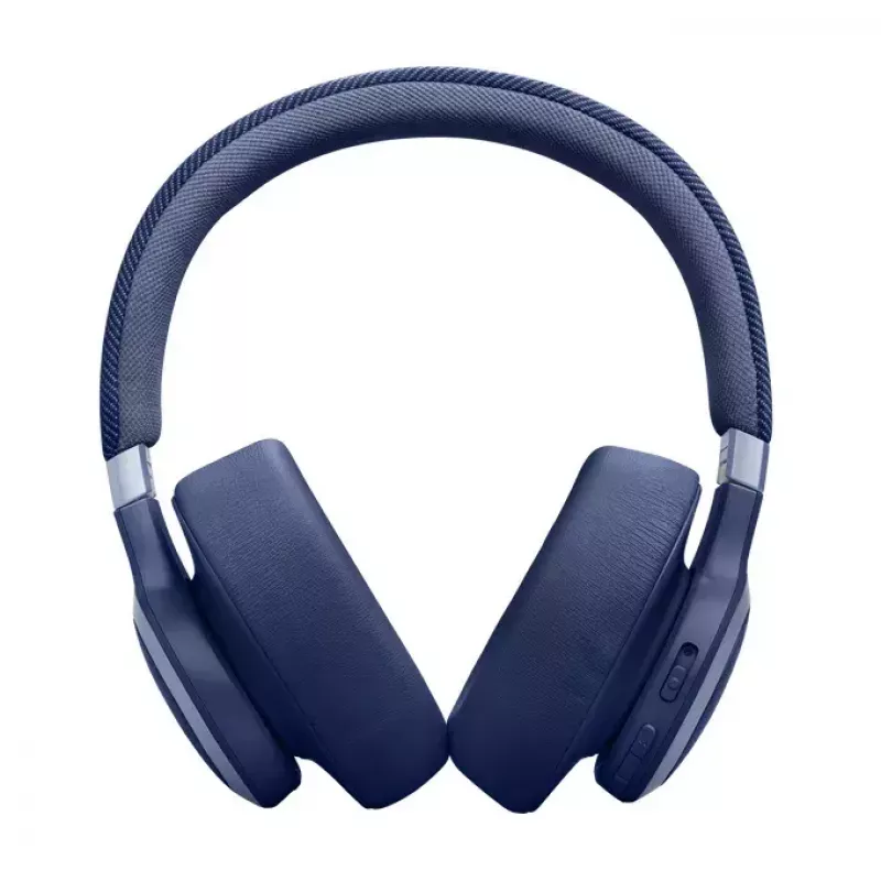 JBL Live 770NC belaidės ausinės su ausų lankeliu, skambučiams ir muzikai, mėlyna