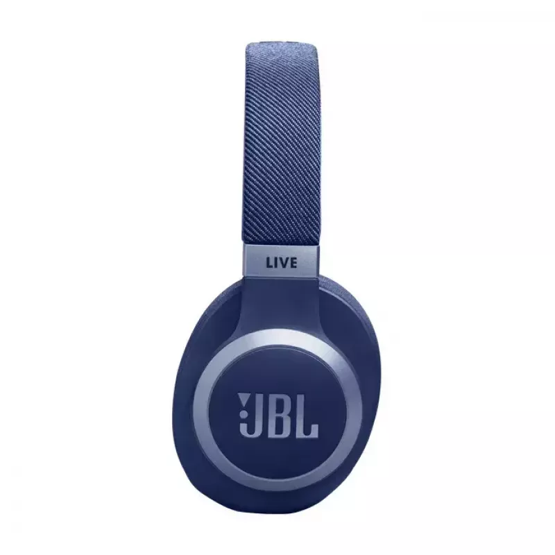 JBL Live 770NC belaidės ausinės su ausų lankeliu, skambučiams ir muzikai, mėlyna