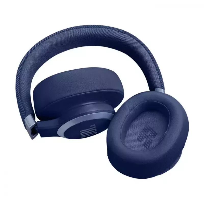 JBL Live 770NC belaidės ausinės su ausų lankeliu, skambučiams ir muzikai, mėlyna