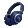 JBL Live 770NC belaidės ausinės su ausų lankeliu, skambučiams ir muzikai, mėlyna